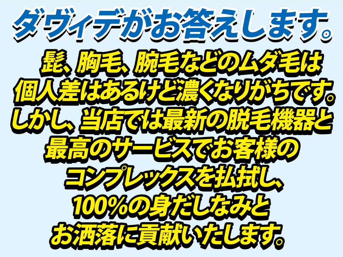 ダヴィデが解決 ダヴィデが解決